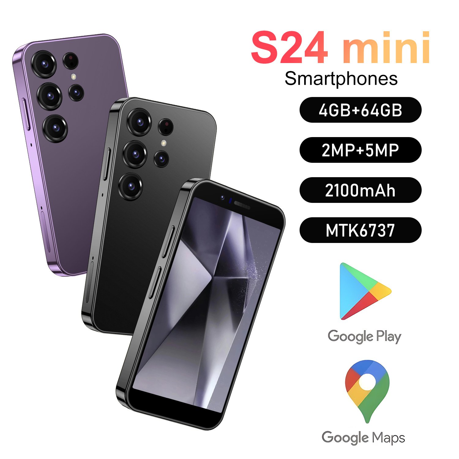 Drop shipping S24 mini Smartphone Android Mobile Phone, Super Small Micro Touch Screen Unlocked 3G Tiny Small Pocket mobile